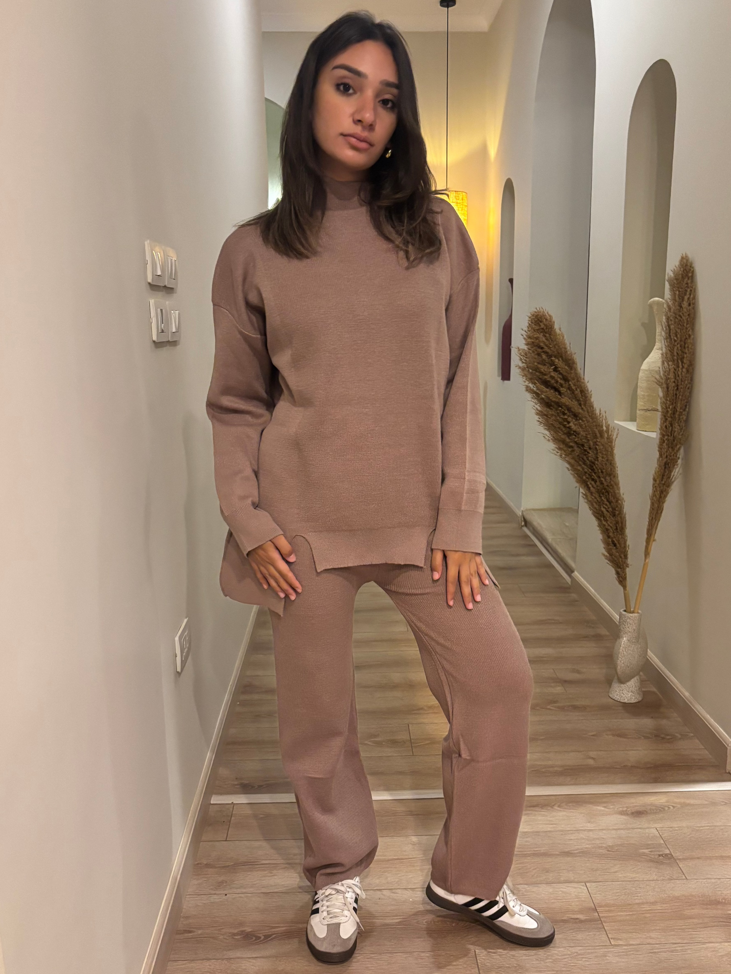 Nude Soft Knit Set